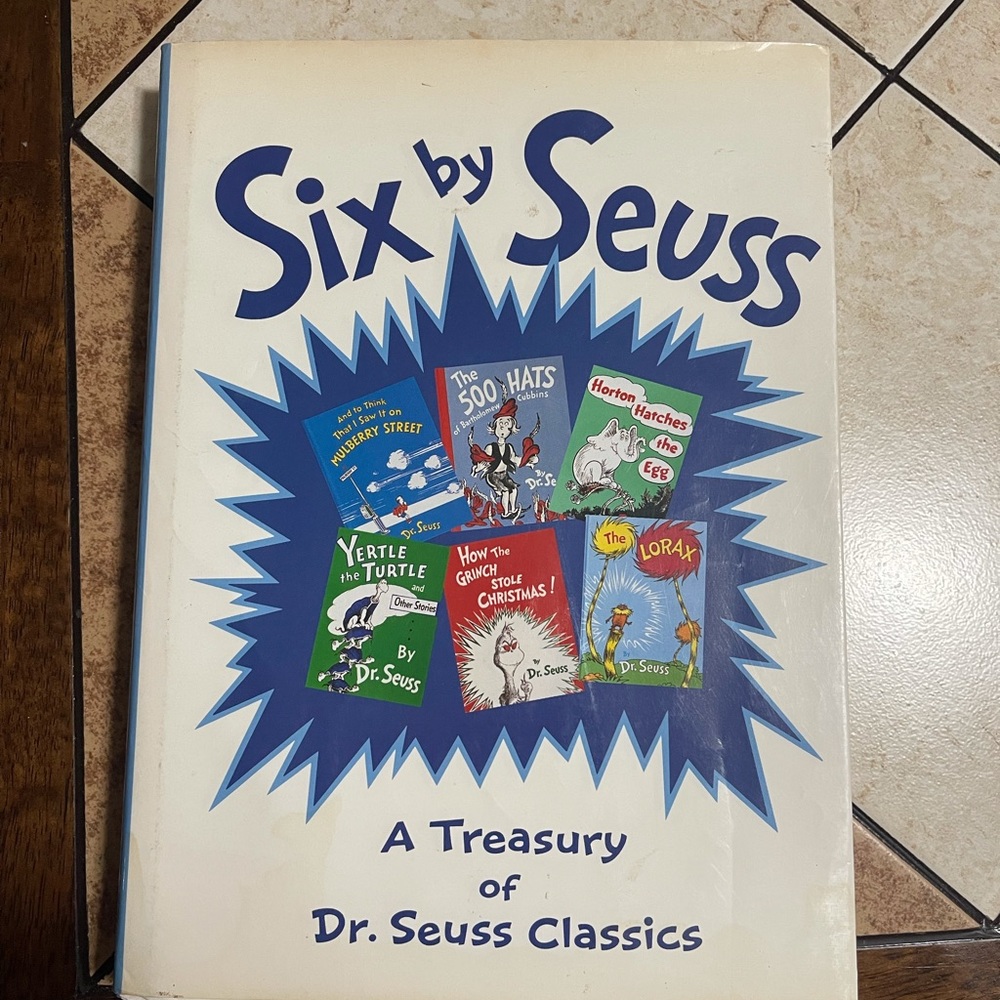 VINTAGE- Hardback Dr. Seuss A treasury of classics - Picture 1 of 11